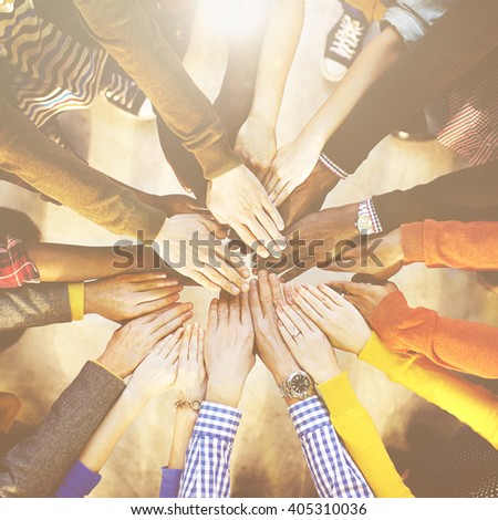 Diverse and Casual People and Togetherness Concept