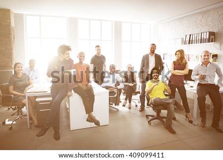Business Corporation Organization Teamwork Concept