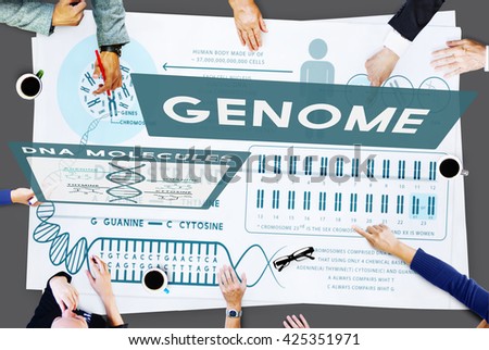 Genome Coding Biology Cell DNA Identity Stem Concept