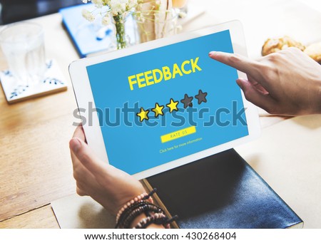 Customer Feedback Comment Vote Review Results Concept