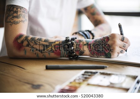 Tattoo Woman Creative Ideas Design Inspiration Concept