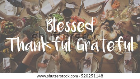 Blessed Meal Thankful Grateful Porridge Religion Concept