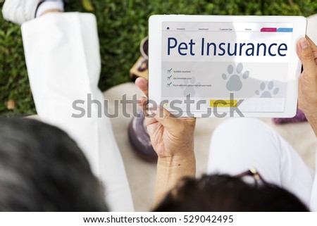 Pet Insurance Care Guarantee Concept