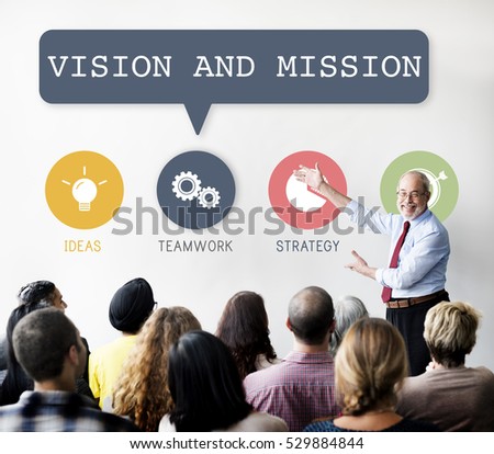 Vision Mission Business Planning Corporate Concept