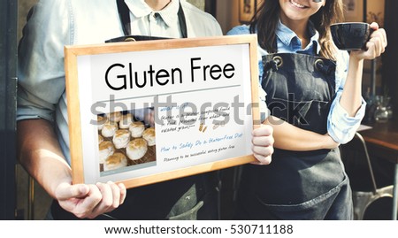 Glutein Free Celiac Disease Concept