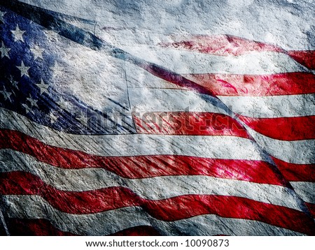 american flag background. stock photo : American flag