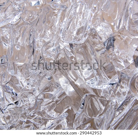 Icy Abstract ,Cool Glassy-Ice Abstract Background