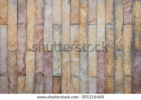 Modern wall for background, Stone brick layer