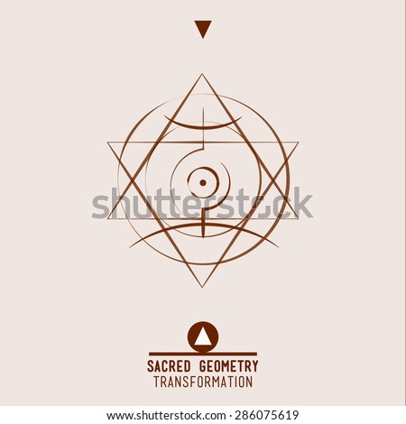 Sacred geometry set of trendy vector Alchemy symbols collection on grunge background. Religion, philosophy, spirituality, occultism, science, magic. Design and tattoo elements.Vector illustration.