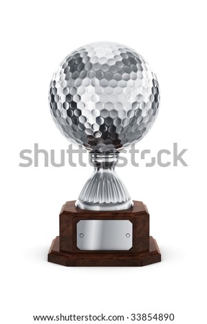 Silver Cartoon Trophy