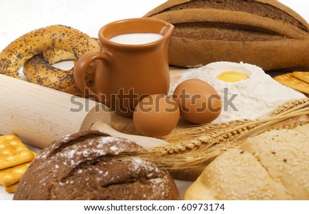 bread milk eggs