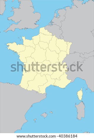 political maps of france. hair France Regions, Political