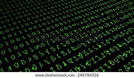 Damaged computer code - binary code can not be read.