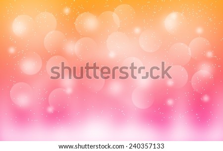 Abstract shine background in yellow pink colors