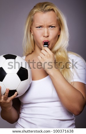 Image of soccer coach