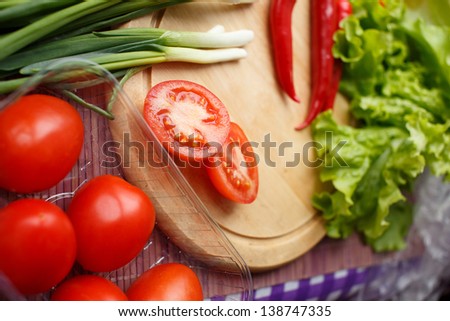 Image of tasty and healthy food