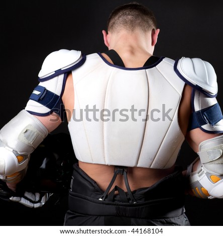 Picture of back of player after his game