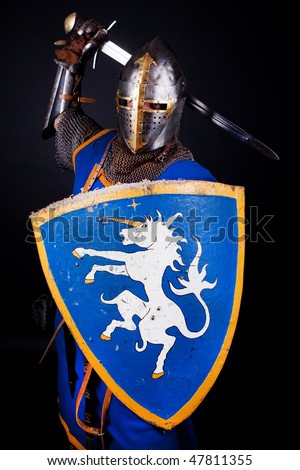 Picture Of Knight In Battle Stock Photo 47811355 : Shutterstock300