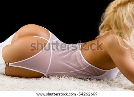 stock photo Picture of sexy ass of blonde Save to a lightbox 