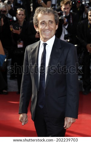 CANNES, FRANCE - MAY 26: French race car driver Alain Prost attends the \'Mud\' Premiere during the 65th Annual Cannes Film Festival at Palais des Festivals on May 26, 2012 in Cannes, France