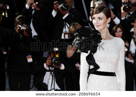 CANNES, FRANCE - MAY 24: Paz Vega attends the closing ceremony during the 67th Annual Cannes Film Festival on May 24, 2014 in Cannes, France.