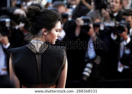 CANNES, FRANCE- MAY 20: Kendall Jenner attends the Premiere of \'Youth\' during the 68th Cannes Film Festival on May 20, 2015 in Cannes, France.