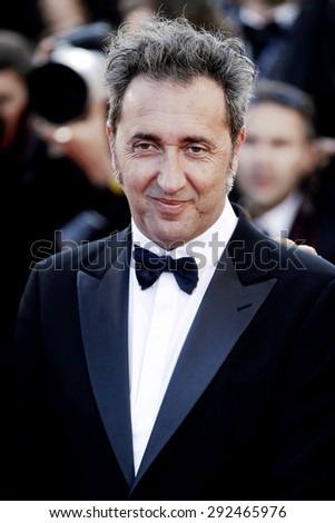 CANNES, FRANCE- MAY 20: Paolo Sorrentino attends the \'Youth\' Premiere during the 68th Cannes Film Festival on May 20, 2015 in Cannes, France.