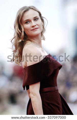VENICE, ITALY - SEPTEMBER 4: Diane Kruger attends  \'Black Mass\' premiere during the 72nd Venice Film Festival on September 4, 2015 in Venice, Italy.