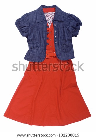 Red Dress Jacket