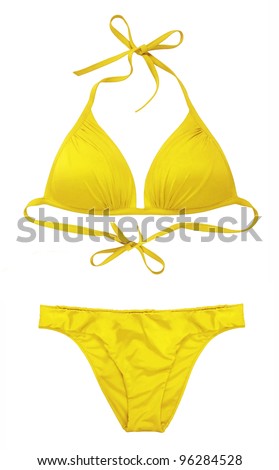 Yellow Swimming Suit