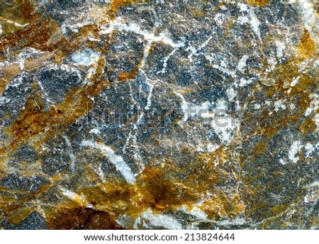 Abstract background, stone with ferrum and quartz