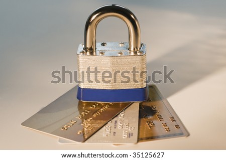 Lock with Credit Cards