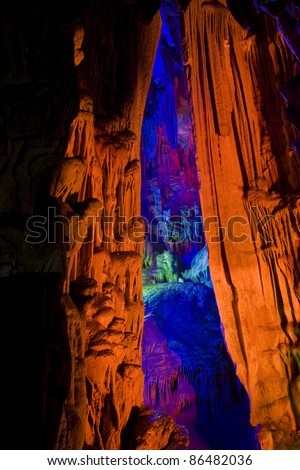 the reed flute cave guilin guangxi china