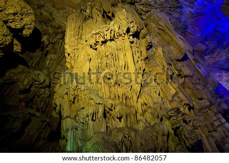 the reed flute cave guilin guangxi china
