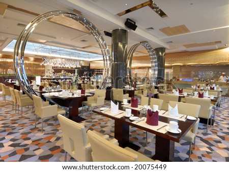 hotel dining hall