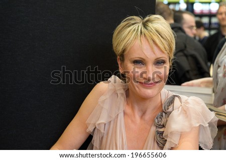 PARIS, FRANCE - MARCH 19, 2011 - The French singer Patrica Kaas at French Book fair in Paris