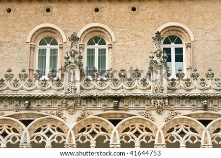 Buçaco Palace windows