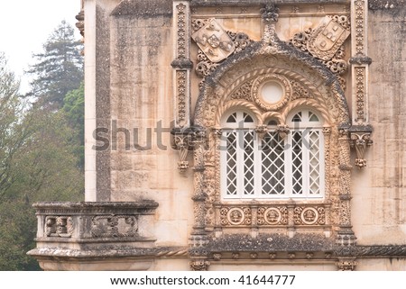 Buçaco Palace window