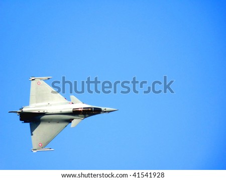 Dassault Rafale Fighter Jet is a French twin-engined delta-wing highly agile multi-role 4.5th-generation jet fighter aircraft.
