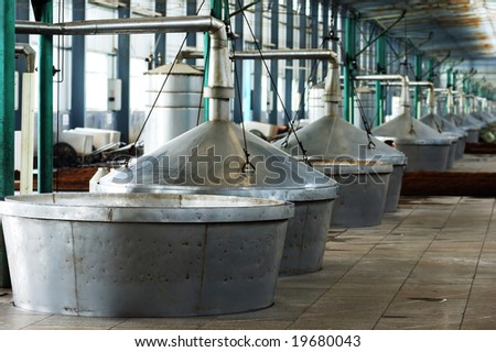 Distillate spirit factory in China