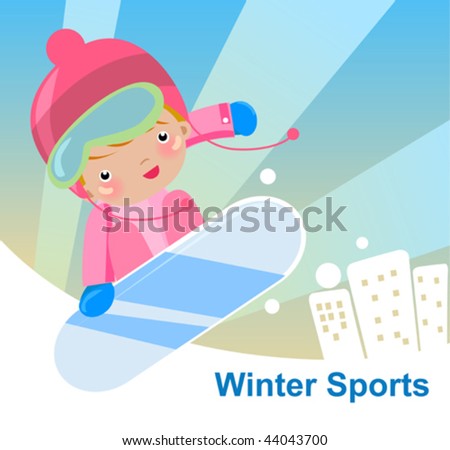 skiing boy,winter sports