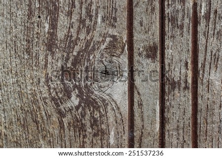 this door have wood pattern and line pattern with man