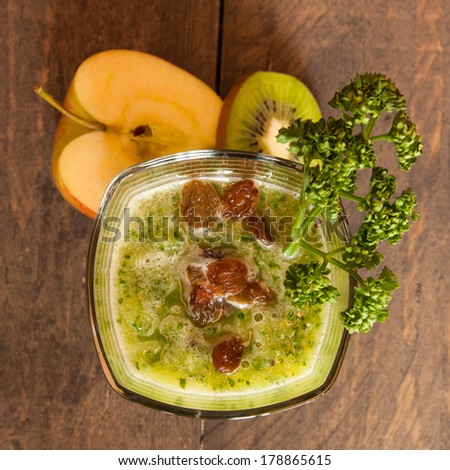 green Smoothie - top view