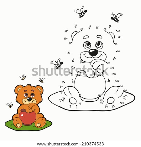 Numbers game bear Numbers game bear