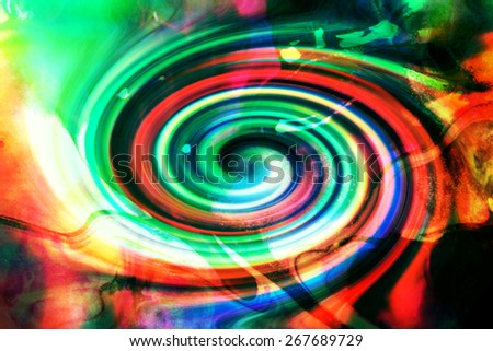 abstract spiral universe background
