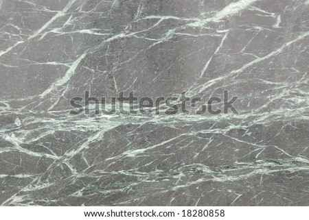A polished slab of granite