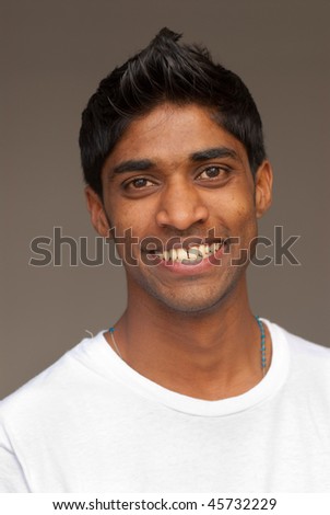 portrait of a young Indian man - stock photo portrait of a young Indian man - stock photo