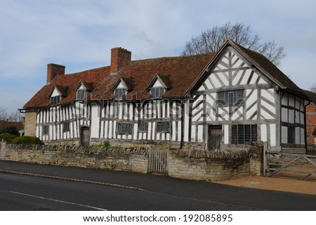 Mary Arden\'s Farm, the mother of William Shakespeare house in Wilmcote, Stratford upon Avon.