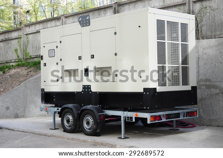 Industrial Backup Generator for Office Building