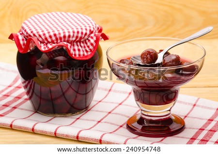 Cherry stewed fruit